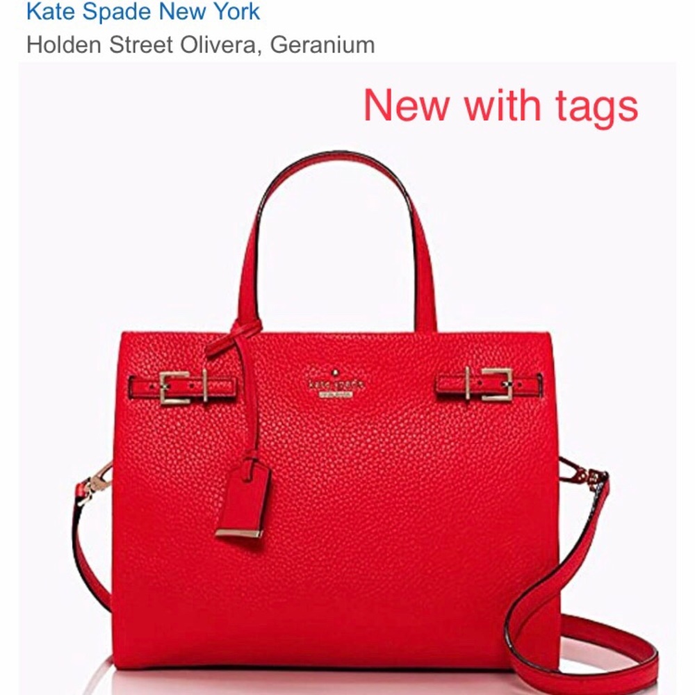 NEW Kate Spade Holden Street Olivera Geranium bag
